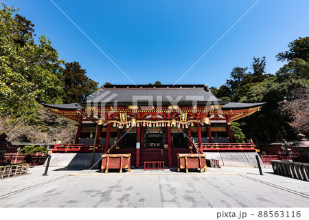 塩釜神社左右宮拝殿 88563116