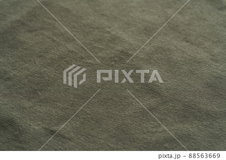 closeup shot of green premium cotton fabric 88563669