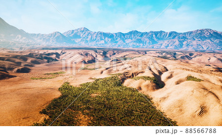 Wide view of California desert Wide view of California desert 88566788