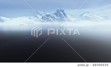 Mountains to the sea in the Chukotka region 88566939