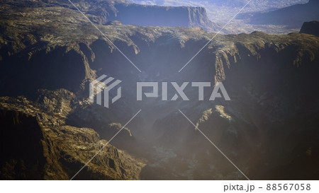 Desert landscape on the volcanic island of Canary Islands Desert landscape on the volcanic island of Canary Islands 88567058