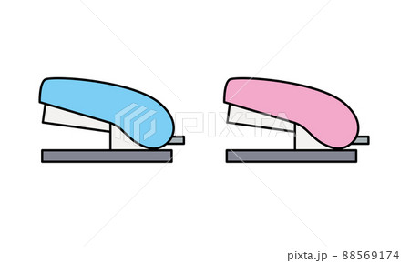 ステープラーのイラスト素材。 88569174