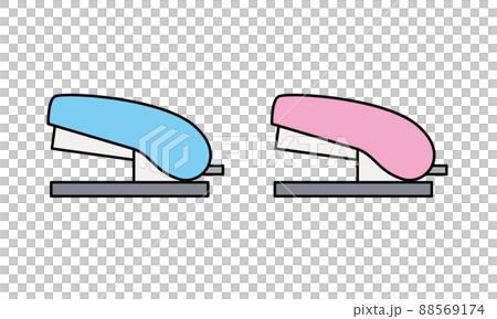 ステープラーのイラスト素材。 88569174