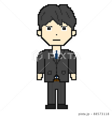真顔の社会人 ドット絵 真顔の社会人 ドット絵 88573118
