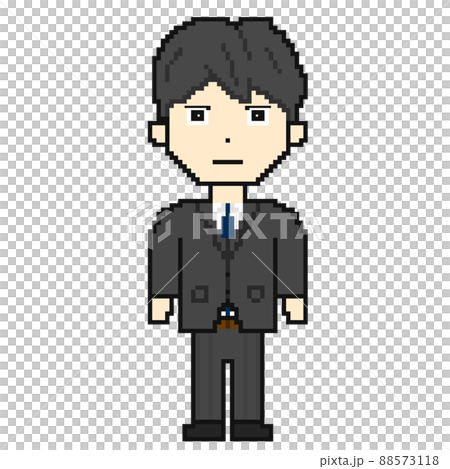 真顔の社会人 ドット絵 真顔の社会人 ドット絵 88573118