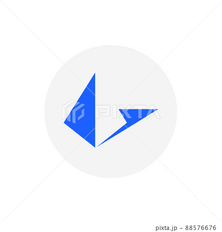 Lrc coin icon isolated on white background. 88576676