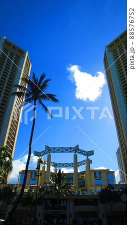 ハワイ・ホノルルの風景 88576752