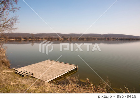 pier by the lake pier by the lake 88578419