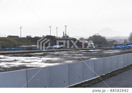 土木工事現場 88582692