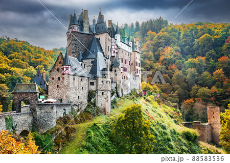 Eltz Castle, Moselle Valley - Rhineland-Palatinate Germany. 88583536