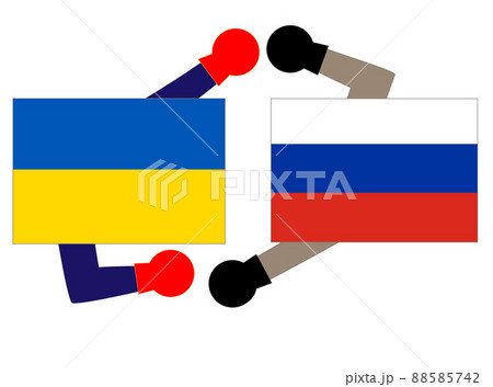 ウクライナとロシアとの外交の状態を表している。 88585742