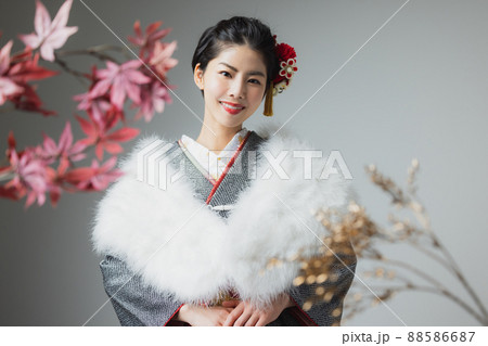 振袖　ファーストール 88586687