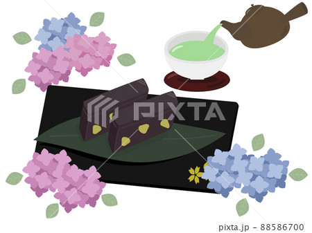 ようかんのイラスト素材