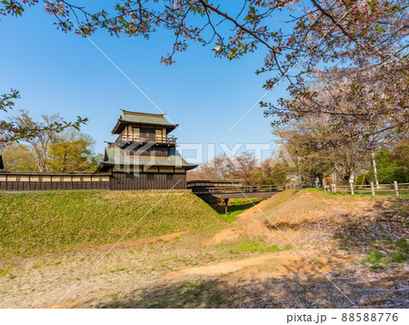 春の景色 茨城県 逆井城跡公園 春の景色 茨城県 逆井城跡公園 88588776