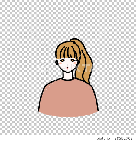馬尾辮的女人 88591702