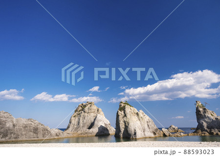秋の浄土ヶ浜 88593023