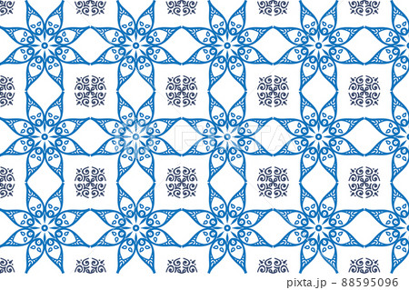 Elegant vintage ceramic mosaic tile 88595096