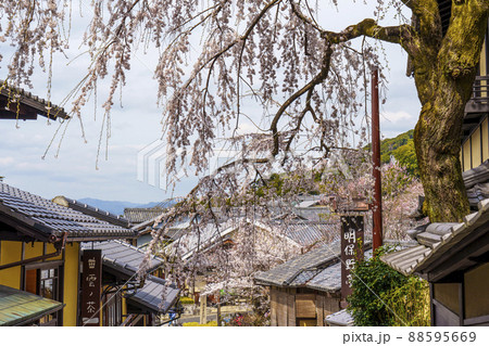 京都 五条坂 松原通り・清水寺の参道 京都 五条坂 松原通り・清水寺の参道 88595669