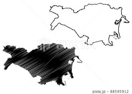 Ferrara province (Italy, Italian Republic, Emilia-Romagna region) map vector illustration, scribble sketch Province of Ferrara map Ferrara province (Italy, Italian Republic, Emilia-Romagna region) map vector illustration, scribble sketch Province of Ferrara map 88595912