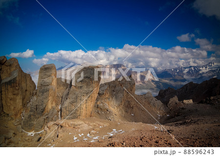 Panorama of Schalbus-Dag mountain, Dagestan, Caucasus Russia Panorama of Schalbus-Dag mountain, Dagestan, Caucasus Russia 88596243