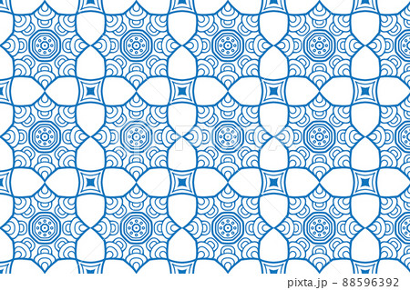 decorative seamless pattern design 88596392
