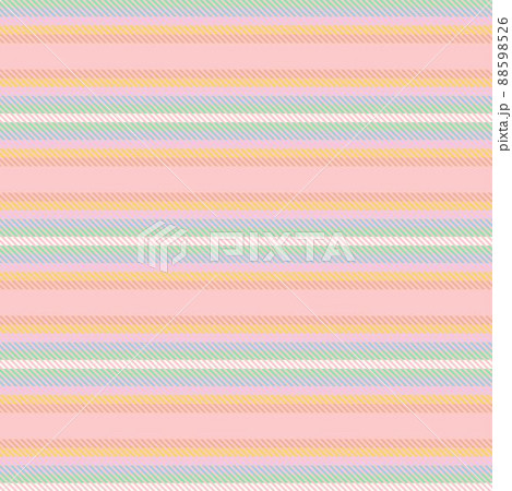 Rainbow Plaid Tartan Checkered Seamless Pattern 88598526