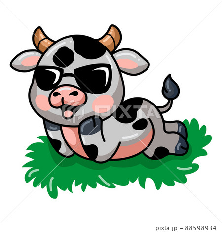 animal, buffalo, cartoon - Stock Illustration [88598934] - PIXTA