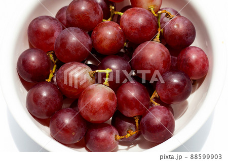 Fresh grape on white background. Fresh grape on white background. 88599903