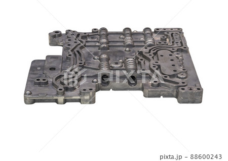 aluminium die casting products made from high pressure injection machine using molten metal and metal tooling or mold ; ADC12 ; engineering background ; 88600243