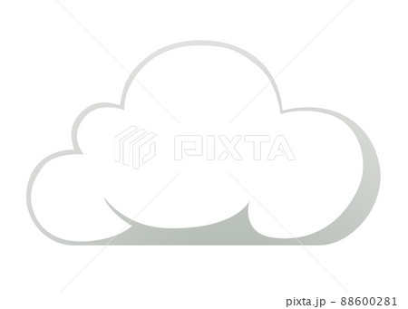 クラウドのイラスト素材 88600281