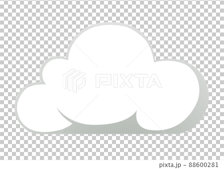 クラウドのイラスト素材 88600281