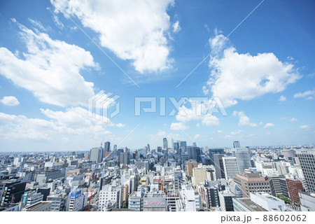 名古屋都市風景・名古屋駅方面を望む 名古屋都市風景・名古屋駅方面を望む 88602062