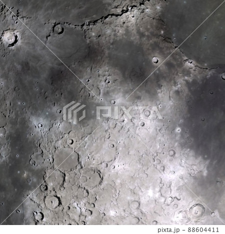 月面 クレーターのイラスト素材