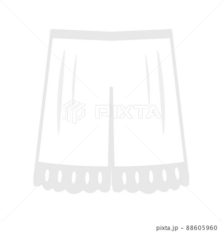 ペチコートのイラスト ペチコートのイラスト 88605960