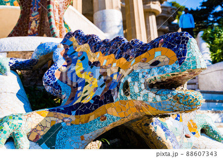 グエル公園　バルセロナ　スペイン 88607343