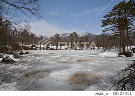 春の裏磐梯 春の裏磐梯 88607911