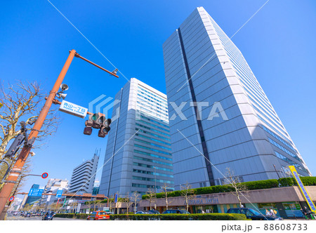 日本の東京都市景観 青山ツインなどを望む 日本の東京都市景観 青山ツインなどを望む 88608733