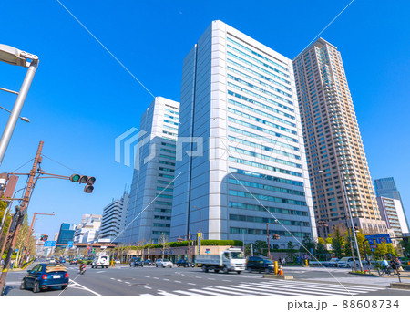 日本の東京都市景観 青山ツインなどを望む 日本の東京都市景観 青山ツインなどを望む 88608734