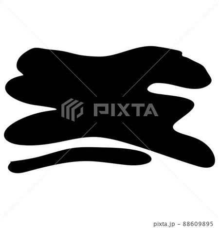 Hand drawn blob element ink paint splash stain spot splatter different shapes. Isolated cut out vector illustration for sticker label banner design. Hand drawn blob element ink paint splash stain spot splatter different shapes. Isolated cut out vector illustration for sticker label banner design. 88609895