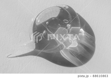 Hyaluron acid for skin care with collagen and retinol. Skincare lotion face serum swatch. Gel smudge isolated on white background. Cosmetic cream transparent liquid gel. 88610863