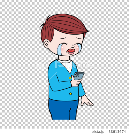 我的智能手機壞了_一個有昭和時代味道的男孩 88613674