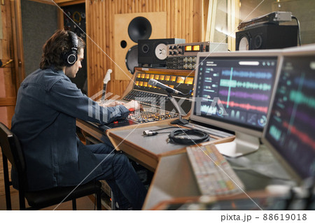 Music Production in Studio 88619018