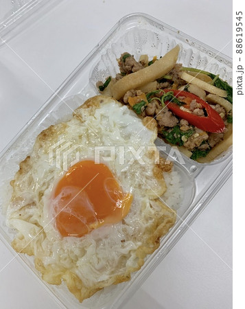 ガパオライスのお弁当 88619545