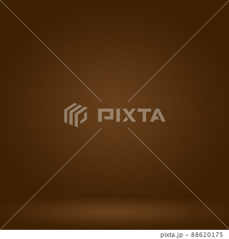 Abstract Smooth Brown wall background layout design,studio,room,web template,Business report with smooth circle gradient color 88620175