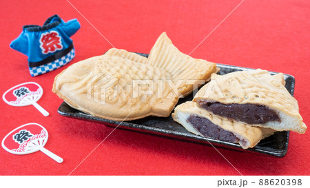 たい焼き｜夏まつりイメージ 88620398