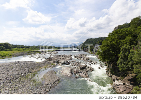 栃木県塩谷町を流れる鬼怒川 栃木県塩谷町を流れる鬼怒川 88620784
