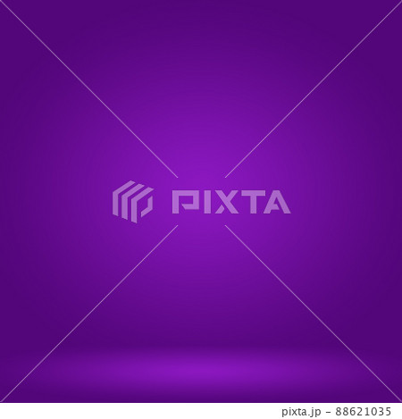 Studio Background Concept - abstract empty light gradient purple studio room background for product. 88621035