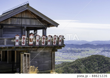 鬼ノ城　西門　岡山県総社市 88621226