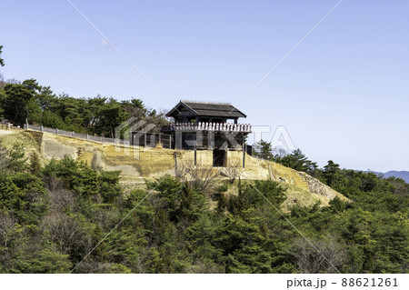 鬼ノ城　西門　岡山県総社市 88621261