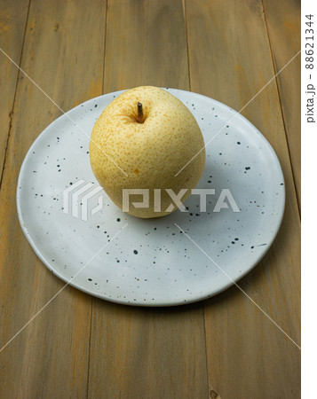 The Chinese sweet pear fresh for food or health concept The Chinese sweet pear fresh for food or health concept 88621344